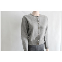 round neck cashmere cardigans